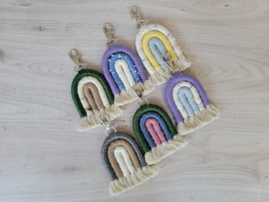 Rainbow Keychains