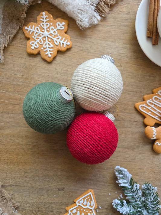 Hand Wrapped Ornament