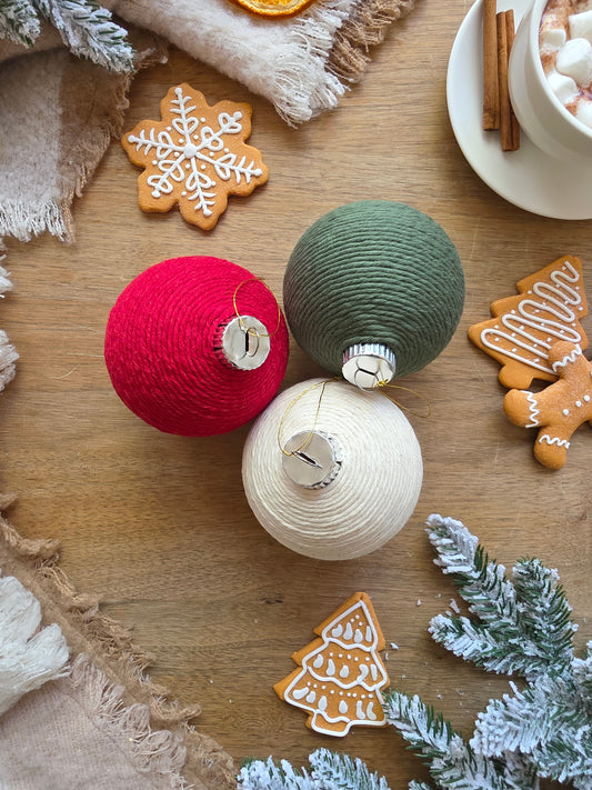 Hand Wrapped Ornament - Large