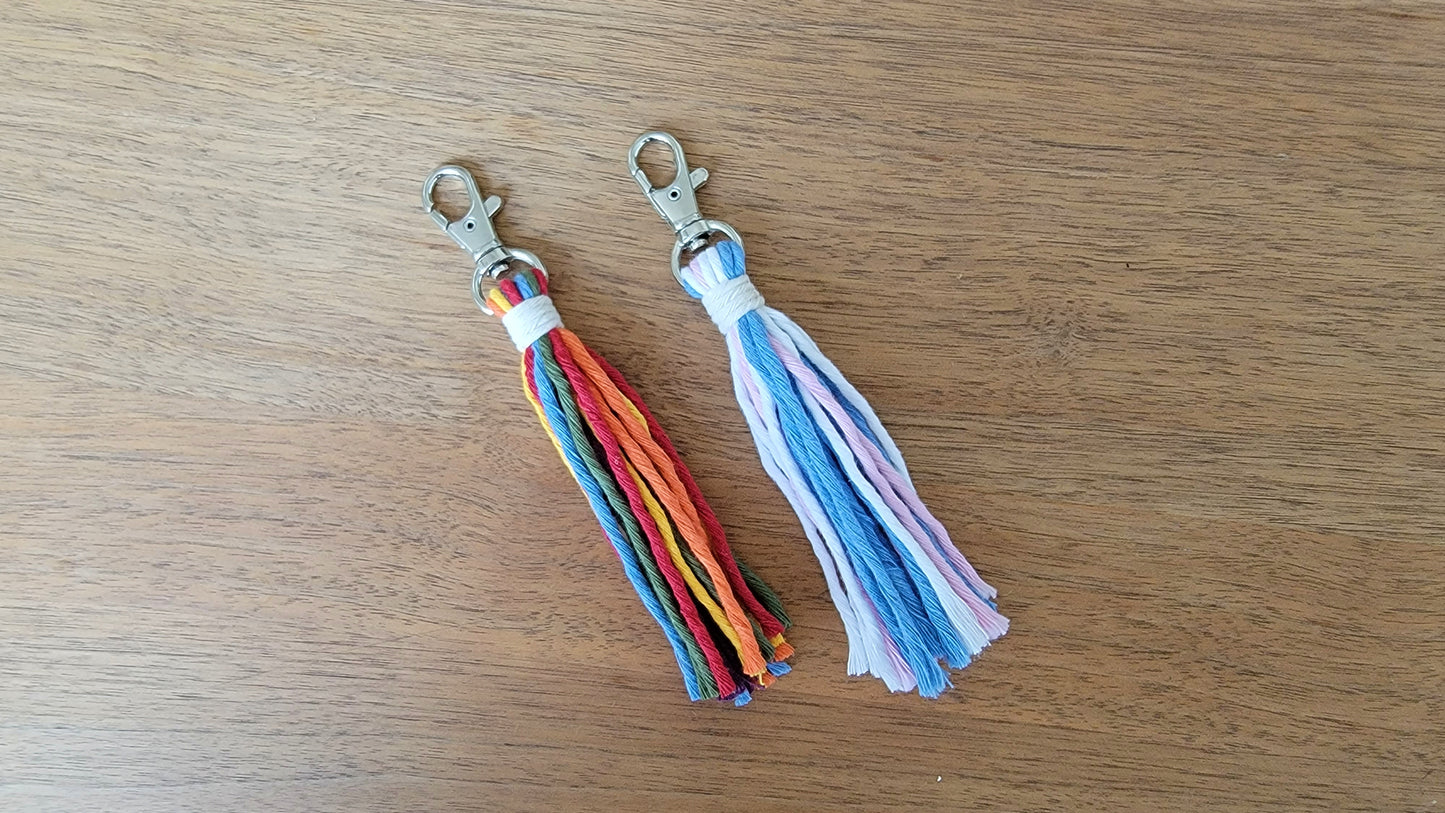 Pride Tassel Clips